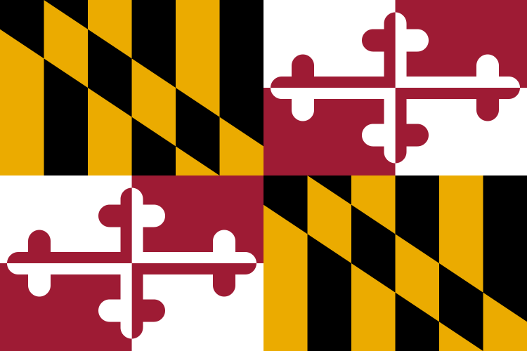 Файл:Flag of Maryland.svg